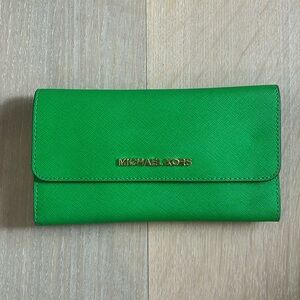 Michael Kors Green Wallet